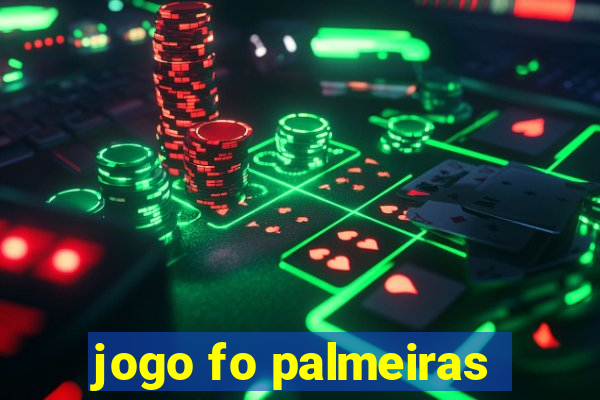 jogo fo palmeiras