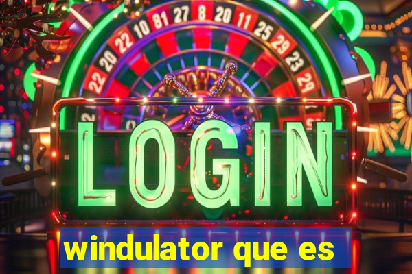 windulator que es