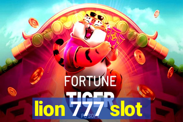 lion 777 slot