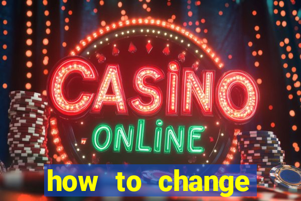 how to change bingo card on slot machine