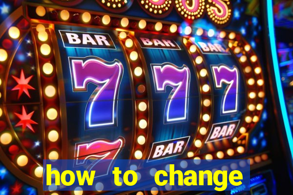 how to change bingo card on slot machine