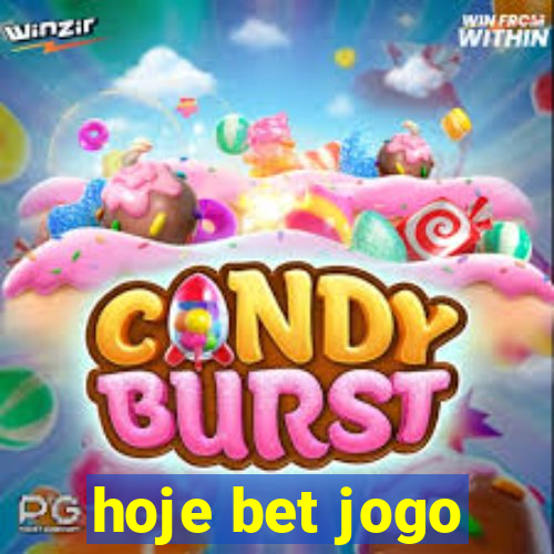 hoje bet jogo