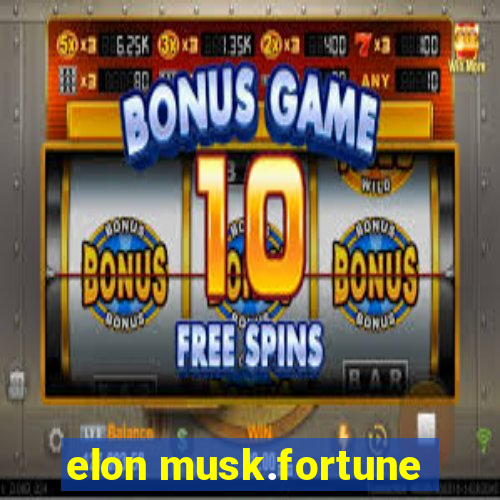 elon musk.fortune