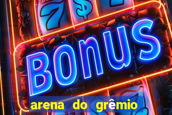 arena do grêmio de noite