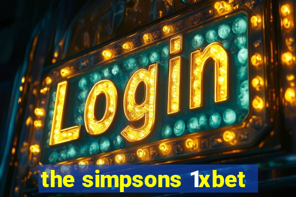 the simpsons 1xbet