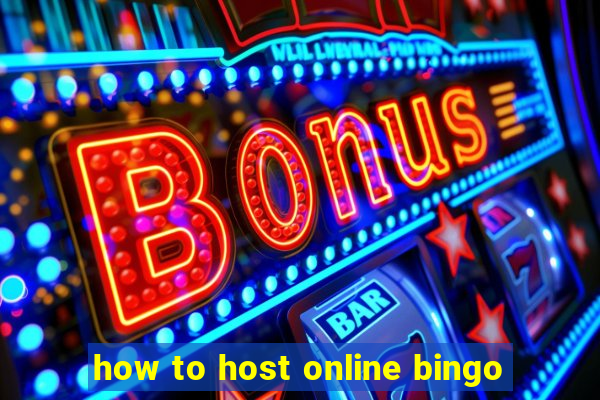 how to host online bingo