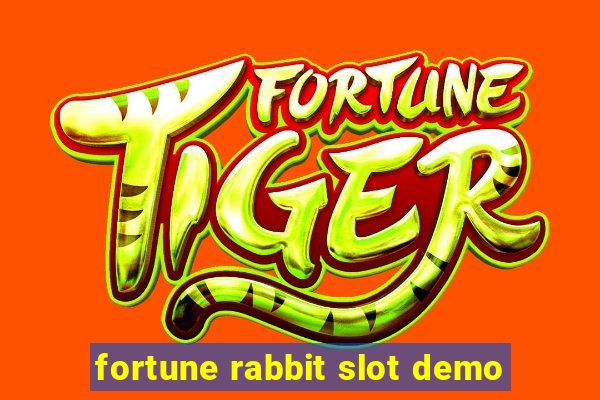 fortune rabbit slot demo