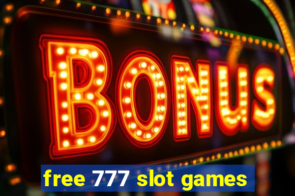 free 777 slot games