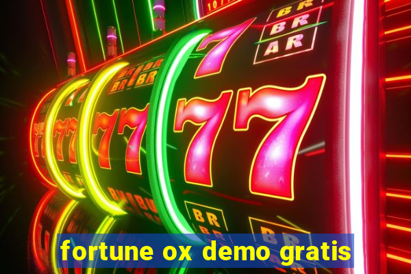 fortune ox demo gratis