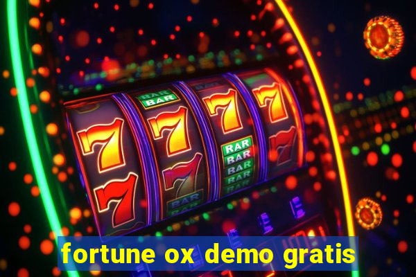 fortune ox demo gratis