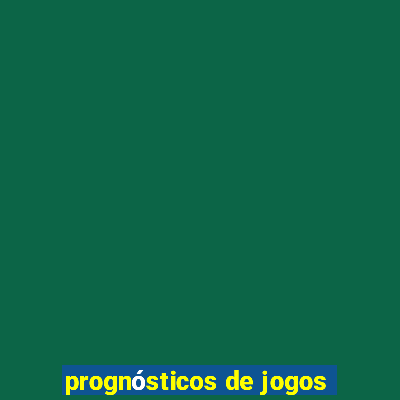 prognósticos de jogos