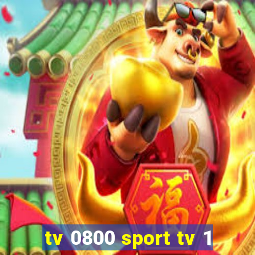 tv 0800 sport tv 1