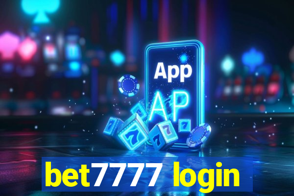 bet7777 login