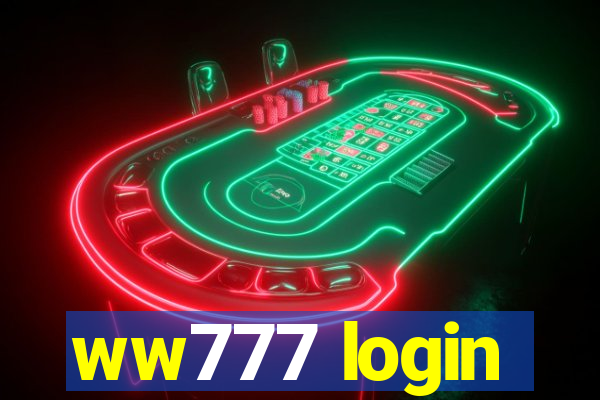 ww777 login