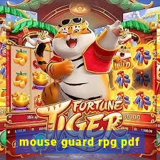 mouse guard rpg pdf