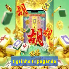 tigrinho t谩 pagando