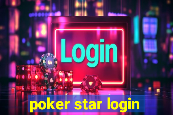 poker star login