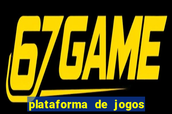 plataforma de jogos nova pagando no cadastro