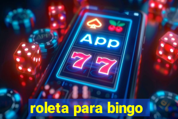 roleta para bingo