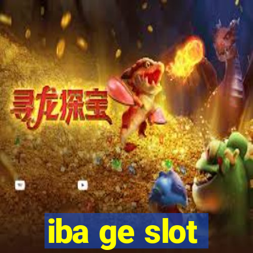 iba ge slot