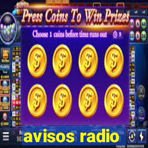 avisos radio