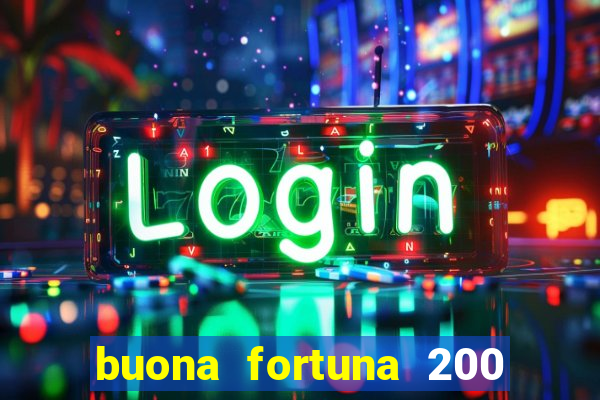 buona fortuna 200 fios casal