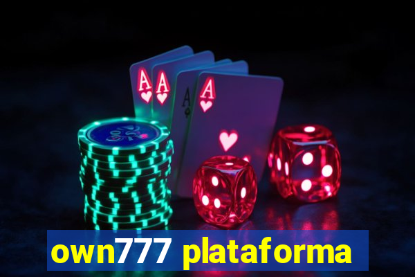 own777 plataforma