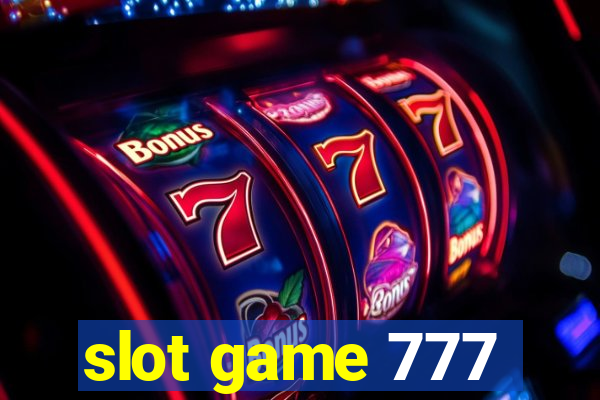 slot game 777