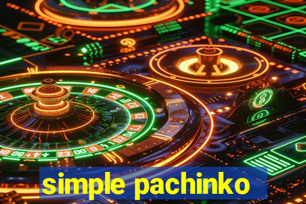 simple pachinko