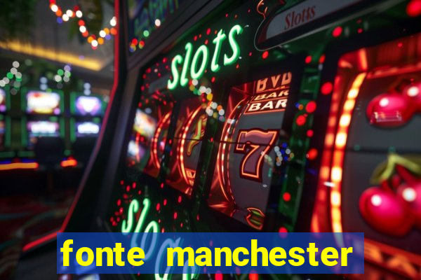 fonte manchester city download