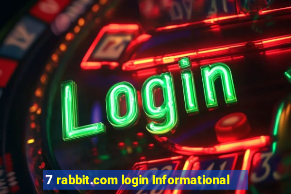 7 rabbit.com login Informational