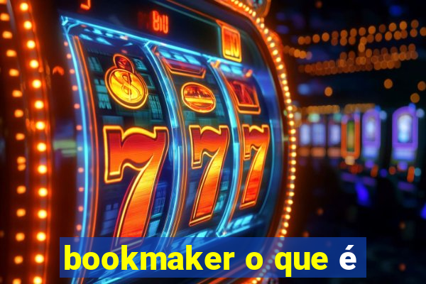 bookmaker o que é