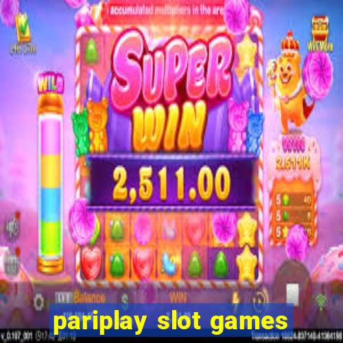 pariplay slot games