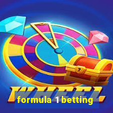 formula 1 betting