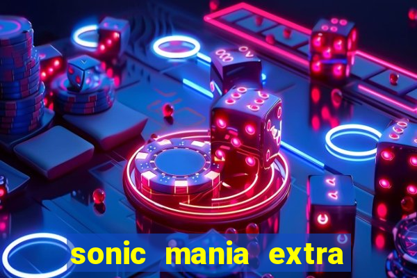 sonic mania extra slot amy