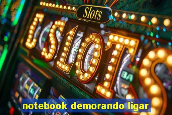 notebook demorando ligar