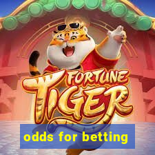 odds for betting