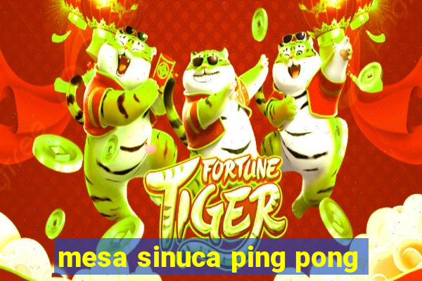 mesa sinuca ping pong