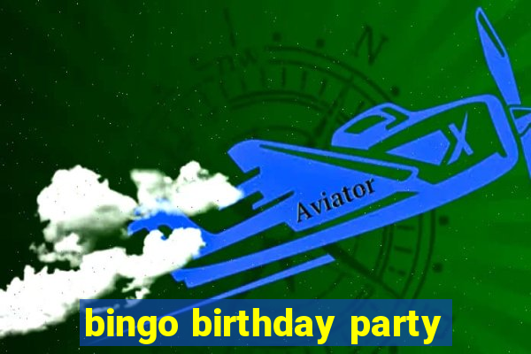 bingo birthday party