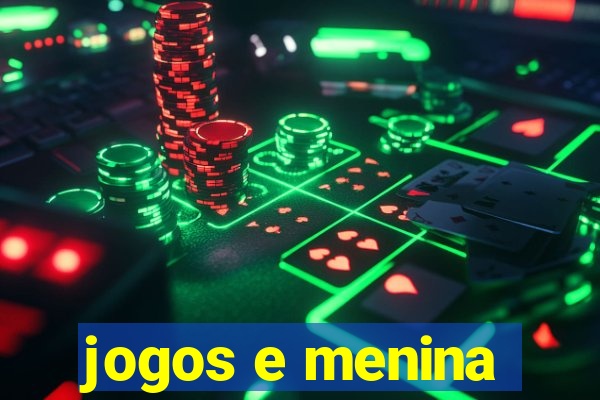 jogos e menina