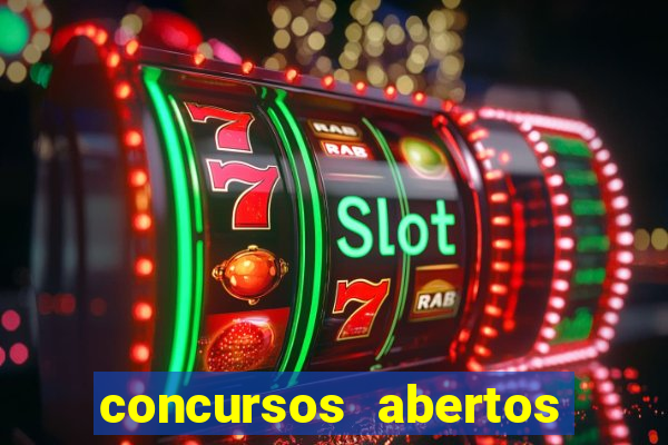 concursos abertos na bahia pci