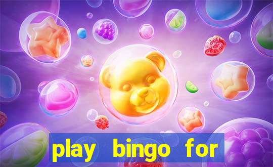 play bingo for money online