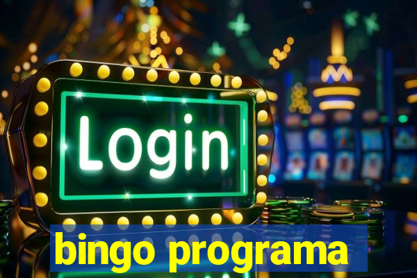 bingo programa