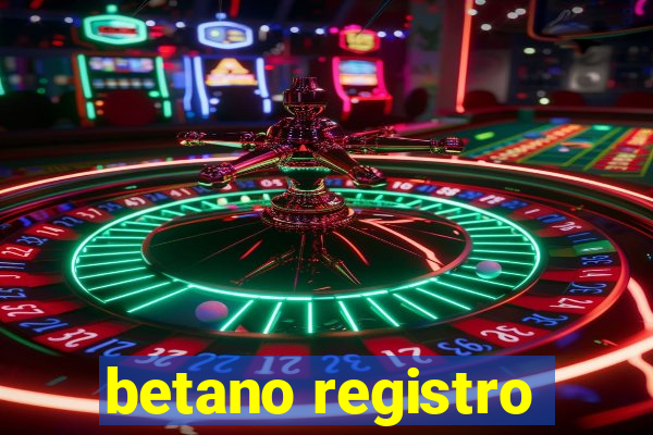 betano registro