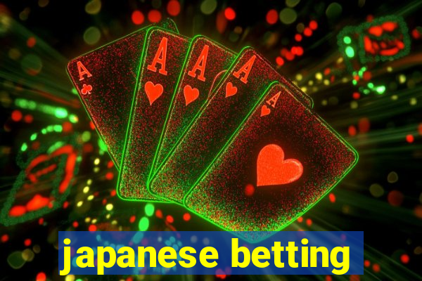 japanese betting