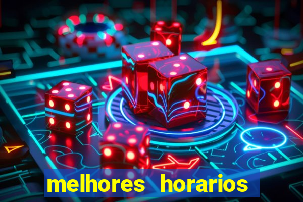 melhores horarios para ganhar no fortune tiger