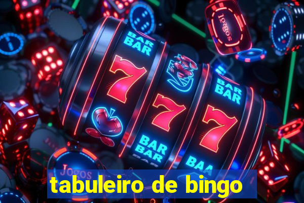 tabuleiro de bingo