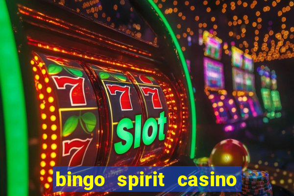 bingo spirit casino no deposit bonus codes