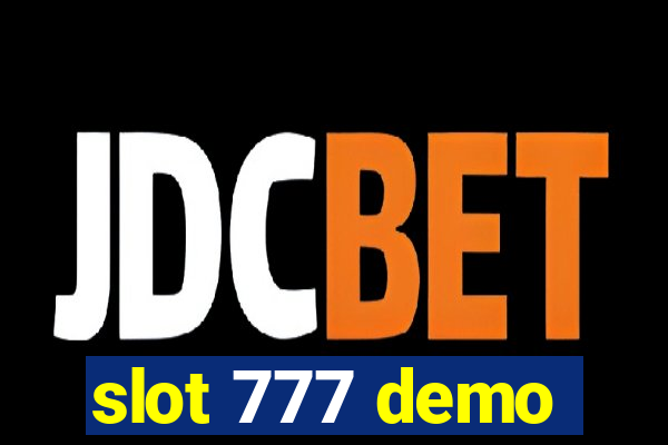 slot 777 demo