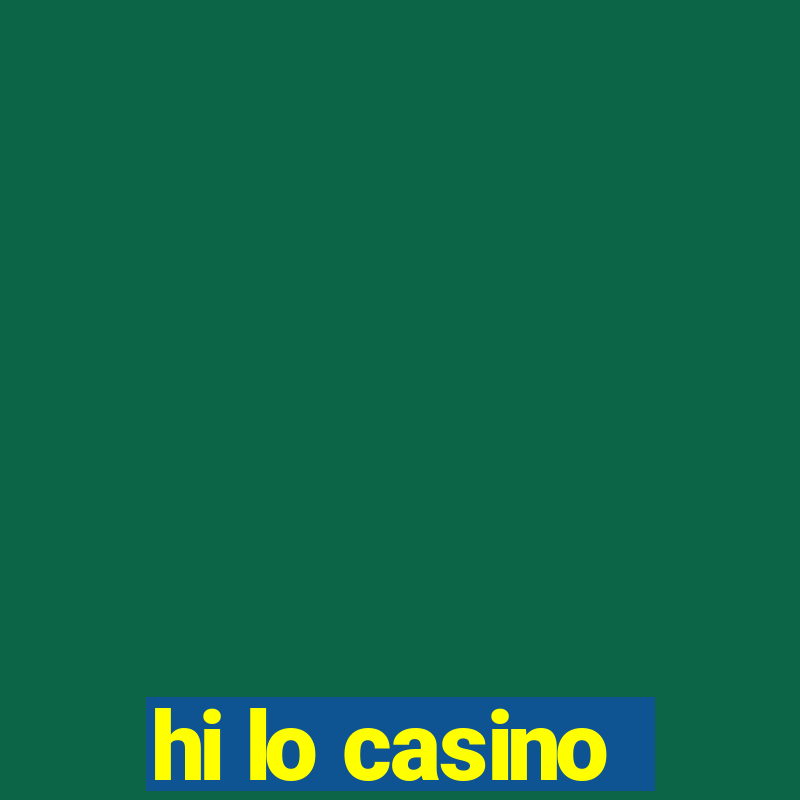 hi lo casino